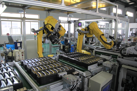 汽车内门把手组装设备1