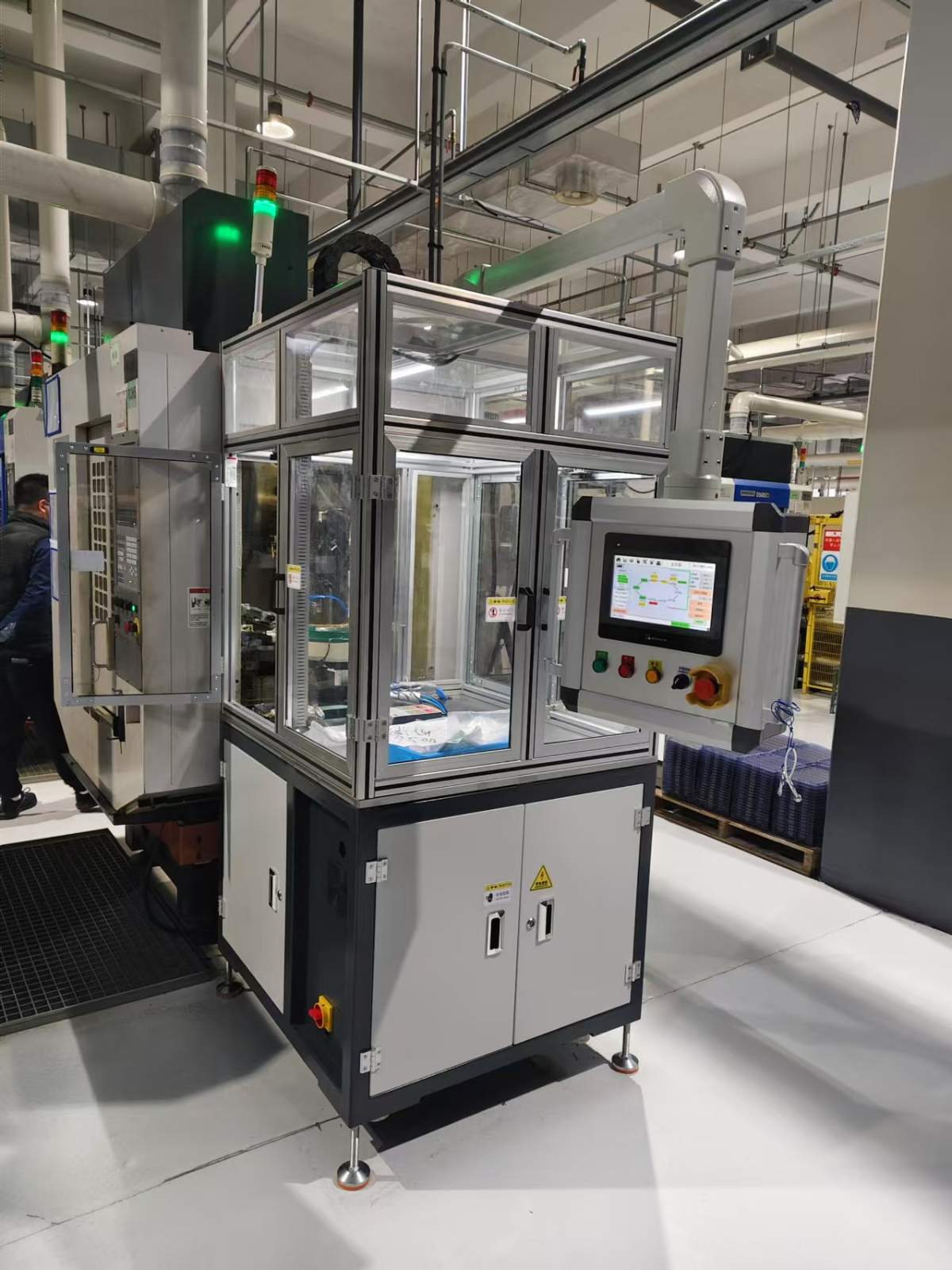 航空螺母CNC上下料设备2